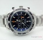 Copy Omega Planet Ocean 007 Chronograph Watch Stainless Steel